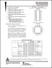 Click here to download SNJ54LV240AW Datasheet