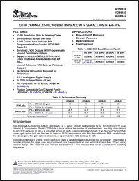 Click here to download ADS6423IRGCT Datasheet