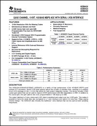 Click here to download ADS6423IRGCR Datasheet