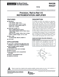 Click here to download INA326EA2K5G4 Datasheet