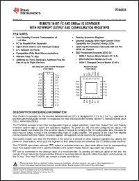 Click here to download PCA9555DWT Datasheet