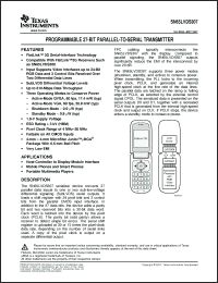 Click here to download SN65LVDS307ZQCR Datasheet