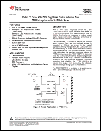 Click here to download TPS61161ADRV Datasheet