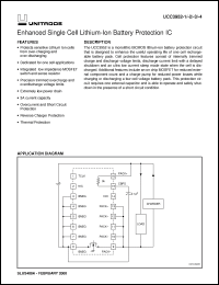 Click here to download UCC3952- Datasheet