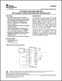 Click here to download TPA6040A4 Datasheet