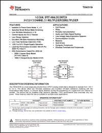 Click here to download TS5A23159RSER Datasheet