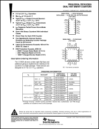 Click here to download SN74LV393APWG4 Datasheet