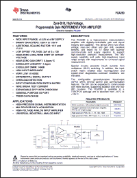 Click here to download PGA280AIPWR Datasheet
