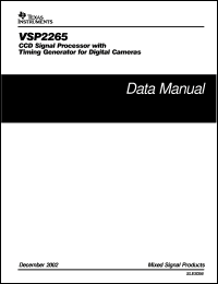 Click here to download VSP2265GSJ Datasheet