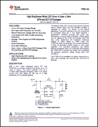 Click here to download TPS61165DRV Datasheet