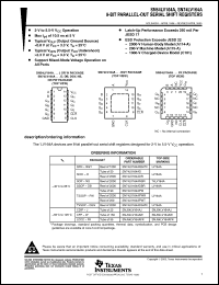 Click here to download SN74LV164ADRG4 Datasheet