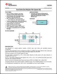 Click here to download CDCS503 Datasheet