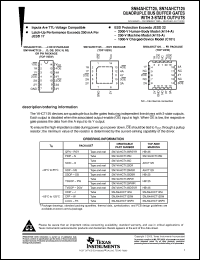 Click here to download SN74AHCT125DG4 Datasheet