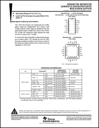 Click here to download SN74AHC126DRG4 Datasheet