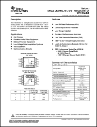 Click here to download TS5A2053DCURG4 Datasheet