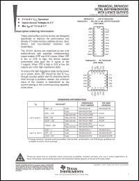 Click here to download SNJ54AC241J Datasheet