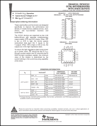 Click here to download SN54AC241_06 Datasheet