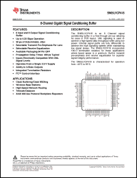 Click here to download SN65LVCP418PAPT Datasheet