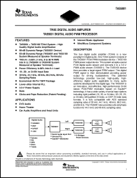 Click here to download TAS5001_06 Datasheet