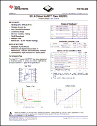 Click here to download CSD17301Q5A_101 Datasheet