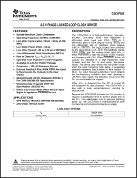 Click here to download CDCVF855 Datasheet