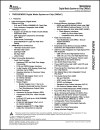 Click here to download TMS320DM355 Datasheet