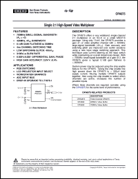 Click here to download OPA875IDRG4 Datasheet