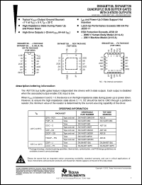 Click here to download SN74ABT126DBRG4 Datasheet