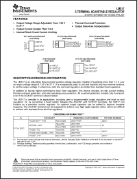 Click here to download LM317KTTRG3 Datasheet