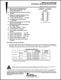 Click here to download SN75ALS180DRG4 Datasheet