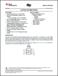 Click here to download ISO7421DR Datasheet