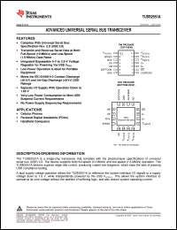 Click here to download TUSB2551APW Datasheet