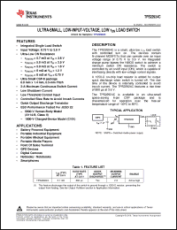 Click here to download TPS22924CYZPT Datasheet