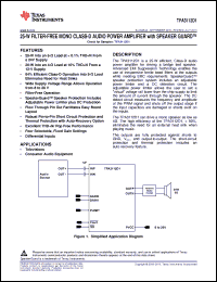 Click here to download TPA3112D1PWP Datasheet