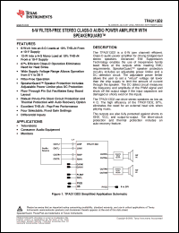 Click here to download TPA3113D2PWP Datasheet