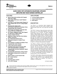 Click here to download TSC2111IRGZRG4 Datasheet