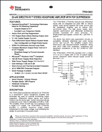 Click here to download TPA6136A2YFFT Datasheet