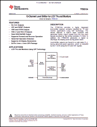 Click here to download TPS65194RGER Datasheet