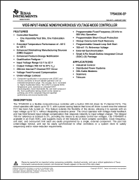 Click here to download TPS40200-EP Datasheet