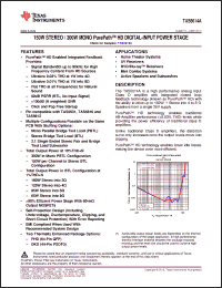 Click here to download TAS5614APHDR Datasheet