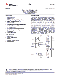 Click here to download ADS1209 Datasheet