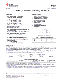 Click here to download TPS22907YZTT Datasheet