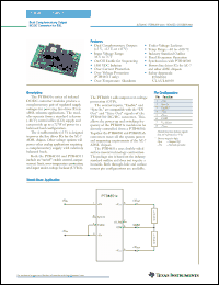 Click here to download PTB48511 Datasheet