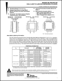 Click here to download SN54AHC139_07 Datasheet