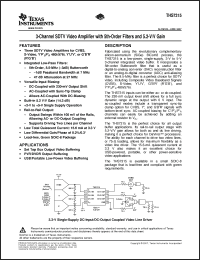 Click here to download THS7315 Datasheet