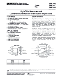 Click here to download INA208 Datasheet