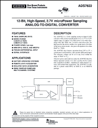 Click here to download ADS7822E Datasheet