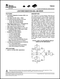 Click here to download THS6182DG4 Datasheet