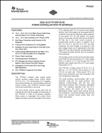 Click here to download TPS2341 Datasheet