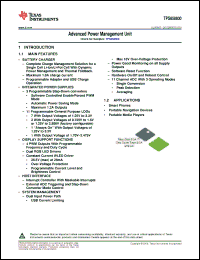 Click here to download TPS658600ZQZR Datasheet